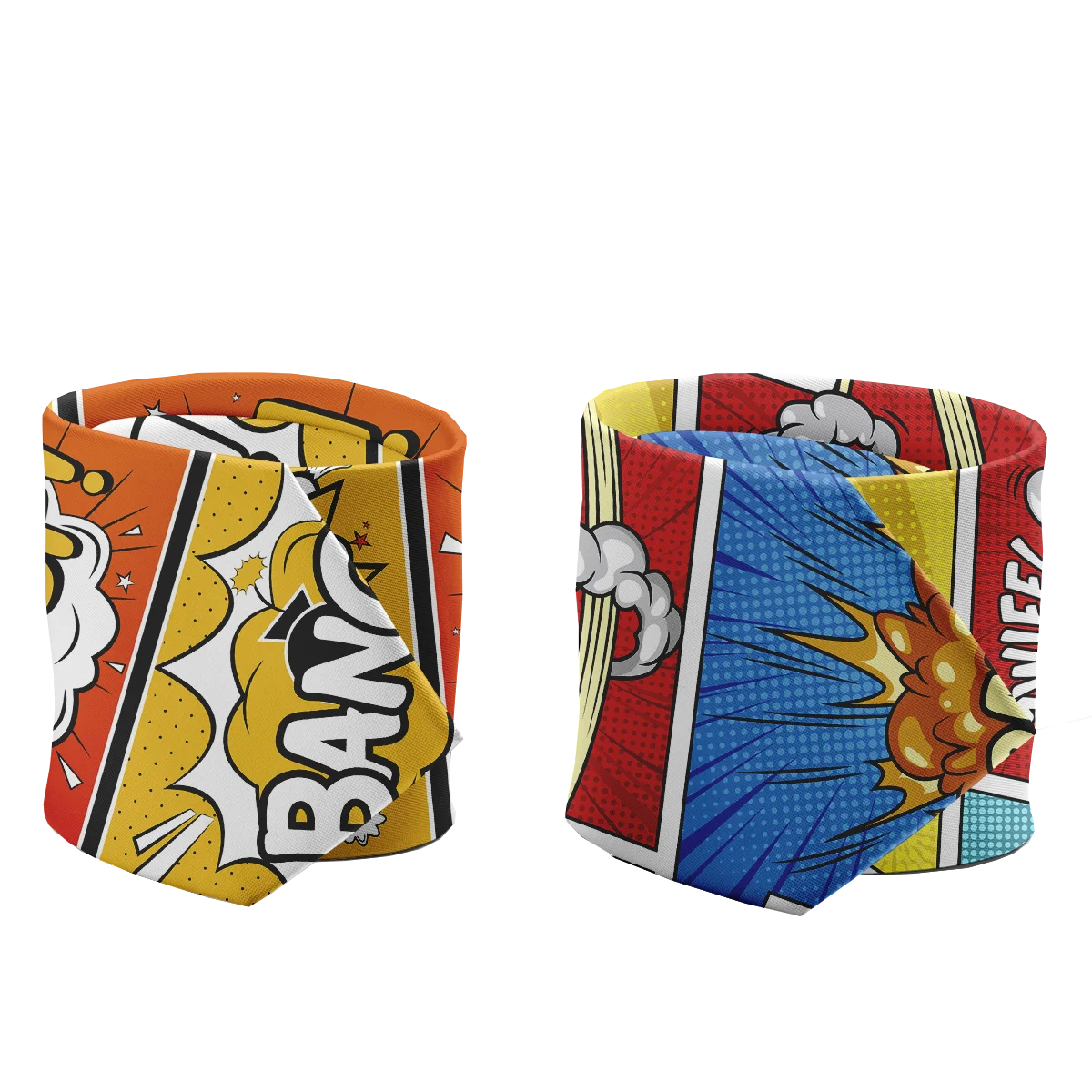 Cartoon printed tie men's casual fashion