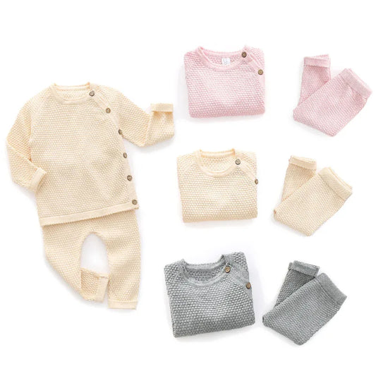 Baby Clothes Sets Ensembles Cotton Spring Newborn Boy Girl