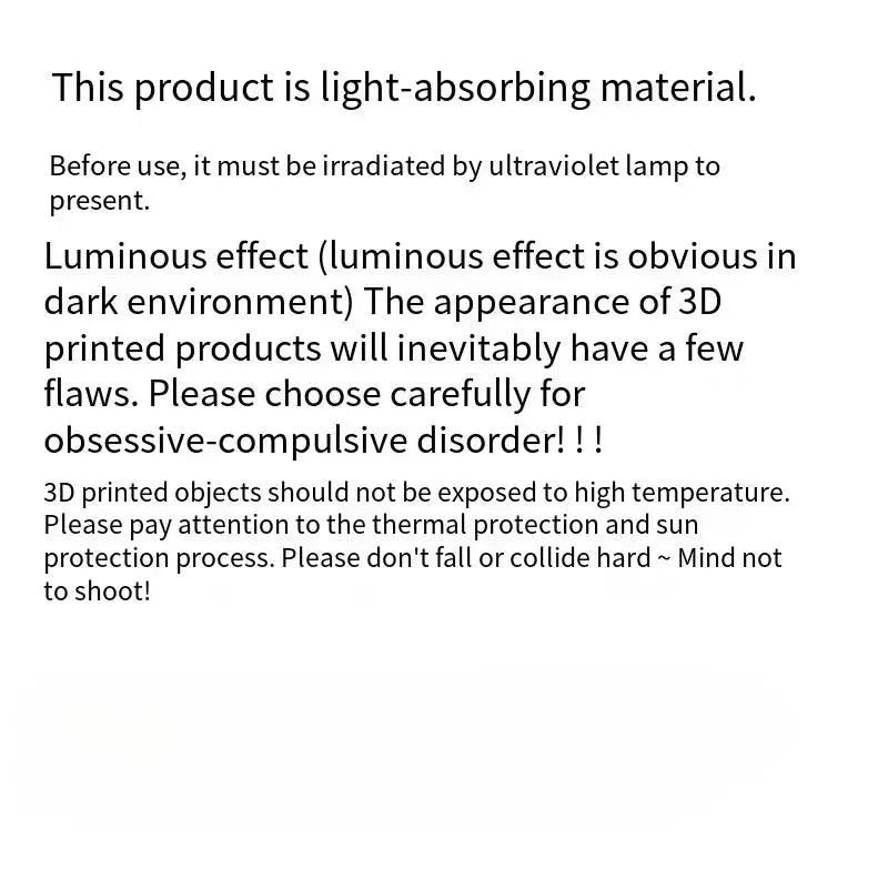 Luminous 3D Printed Dragon Glow in the Dark Flying Dragon Egg Rotatable