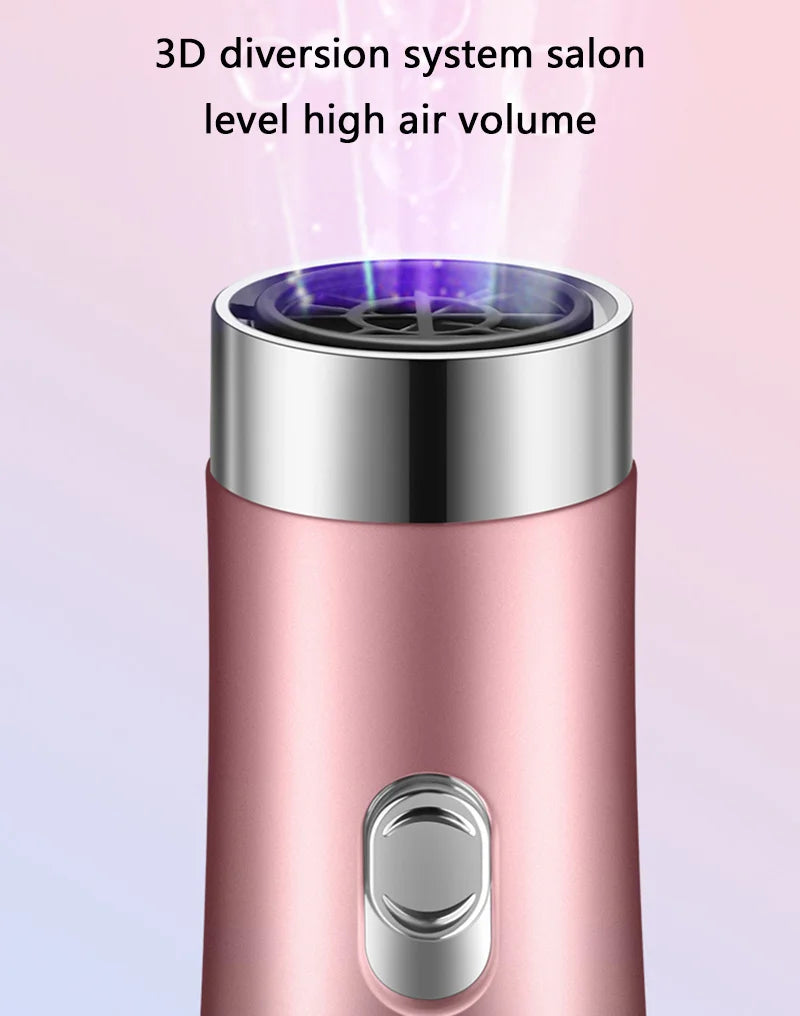 Hair Dryer Portable Comb lonic Hair Straightening Brush