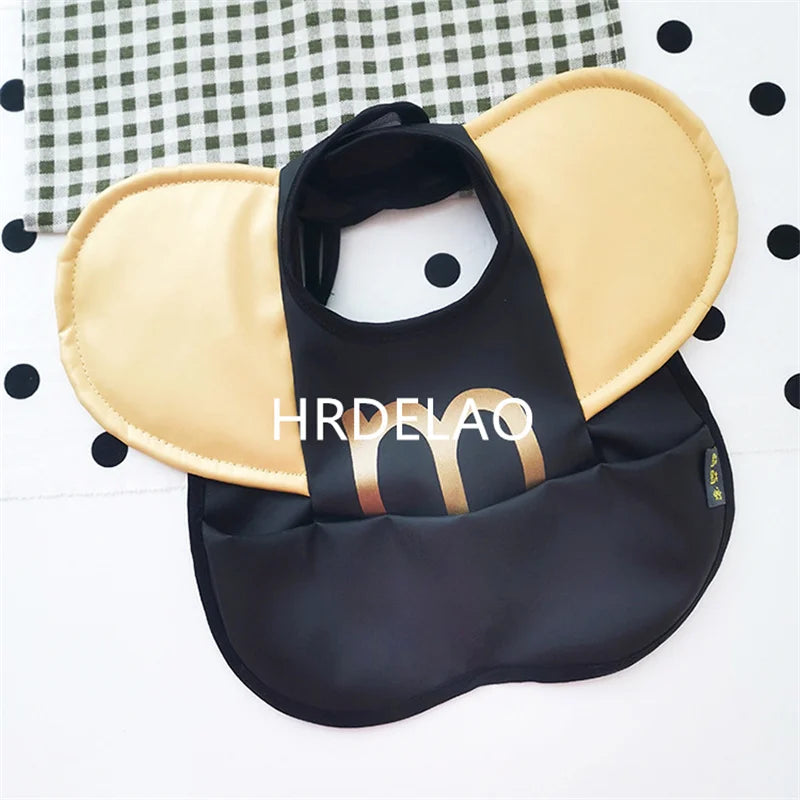 Baby Bibs INS Nordic Style Angel Feed Pocket Burp